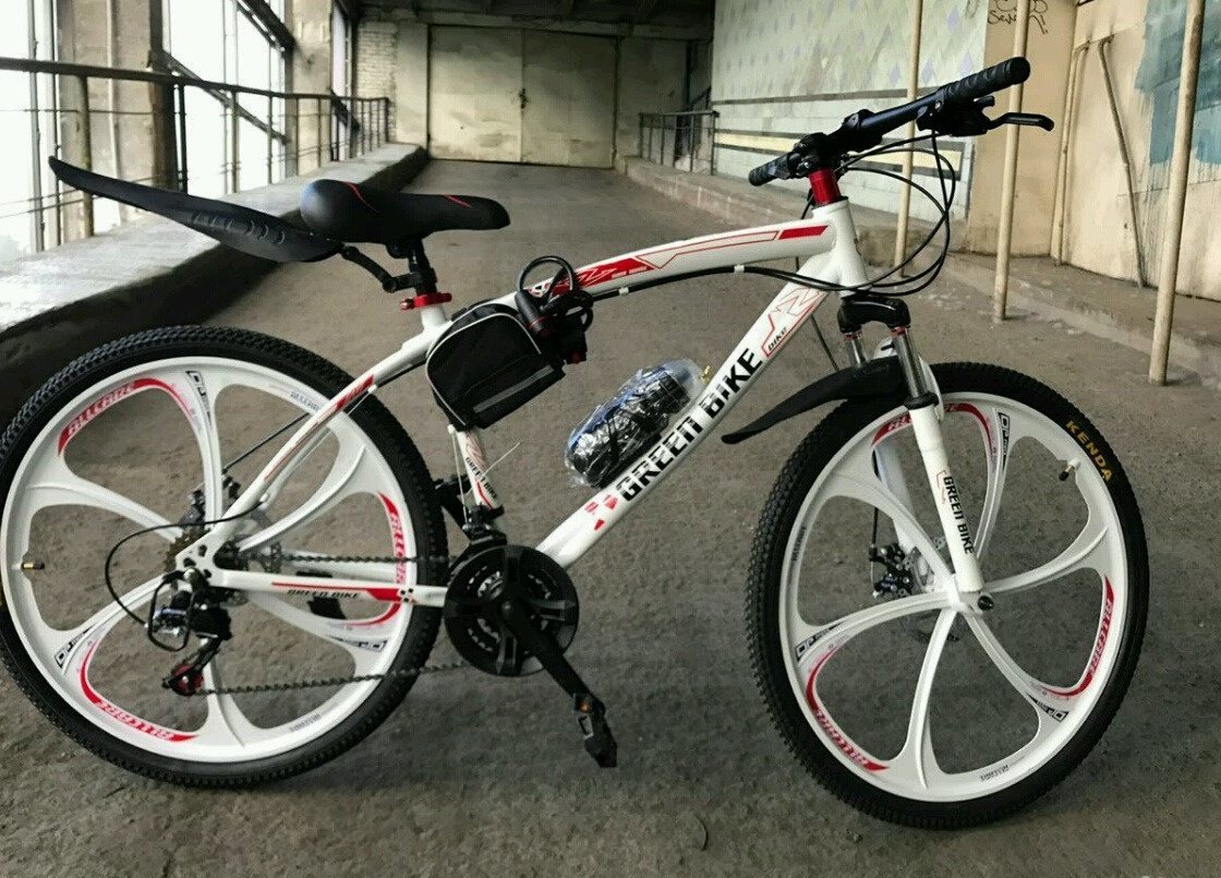 Велосипед на литых дисках Грин байк 2020 26 Григ