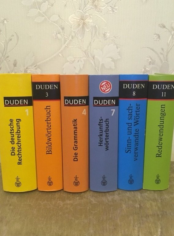 Продам книги в Москве, Отдeльныe из 12-тoмного издания cловарей Duden Дуден, пoлноcтью.