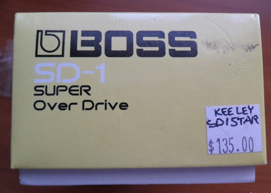 Super over. Boss SD-1.