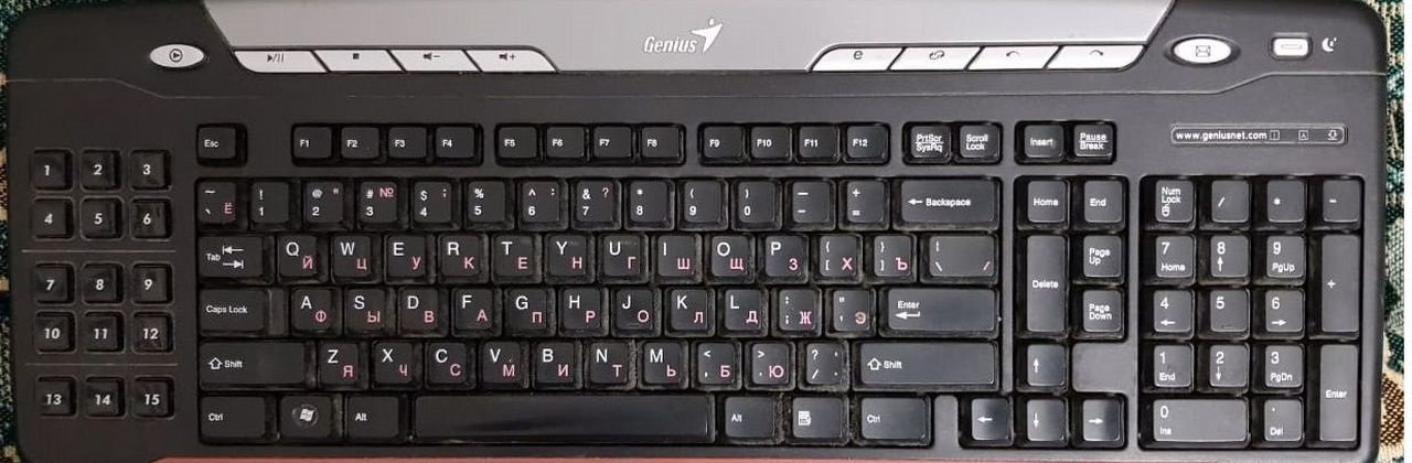 Продам в городе Симферополь, клавиатура Genius GK-060015/U Не работает 1 кнопка западает