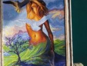 Продам картину в Серове, Продаю ручная работа "Богиня плодородия", Вышитая