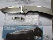 Продам нож в Киселёвске, складной Cold Steel Code 4 Clip Point, 58TPC