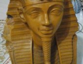 Продам, Декор для аквариума, Бюст фараона из камня, Высота 16 см, ширина 10 см