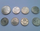 Продам коллекцию, Монеты Скандинавских стран: 1-50 пенни, 3 монеты по 10 пенни 90-е г,