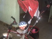 Продам велосипед детские в Козлове, б/у, ручка чтобы катить ребенка, в хорошем состоянии