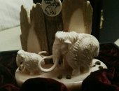 Продам антиквариат в Москве, Отдам недорого красивую композицию из бивня мамонта