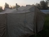 Продам палатку в Мегете, брезент размер 3, 60м на 3, 60м, Крепкая, проста в