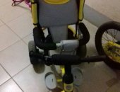 Продам велосипед детские в Волгограде, -коляска, б/у, желтый цвет