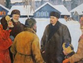 Продам картину в Москве, Единственная картина в исполнении Кима Бритова в жанре "соц