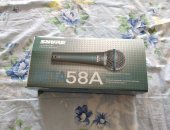 Продам микрофон в Москве, shure beta 58 A Новый, полный комплект, пользовался всего один