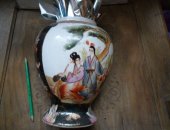Продам коллекцию в Санкт-Петербурге, Ваза с росписью, ваза с росписью, очень оригинальная