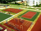 В Екатеринбурге, Строительство спортивных, игровых и детских площадок, Поставка и укладка