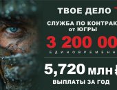Вакансия военнослужащий, постоянная, среднее в округе Уфа, При заключении контракта через