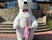 Услуги в городе Москва, Заказать Белого Медведя, Белый медведь-звезда TikTok покорит ваше