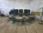 Продам в городе Новосибирск, Вибропресс SAGAMA TORO для производства плитки, Отличное