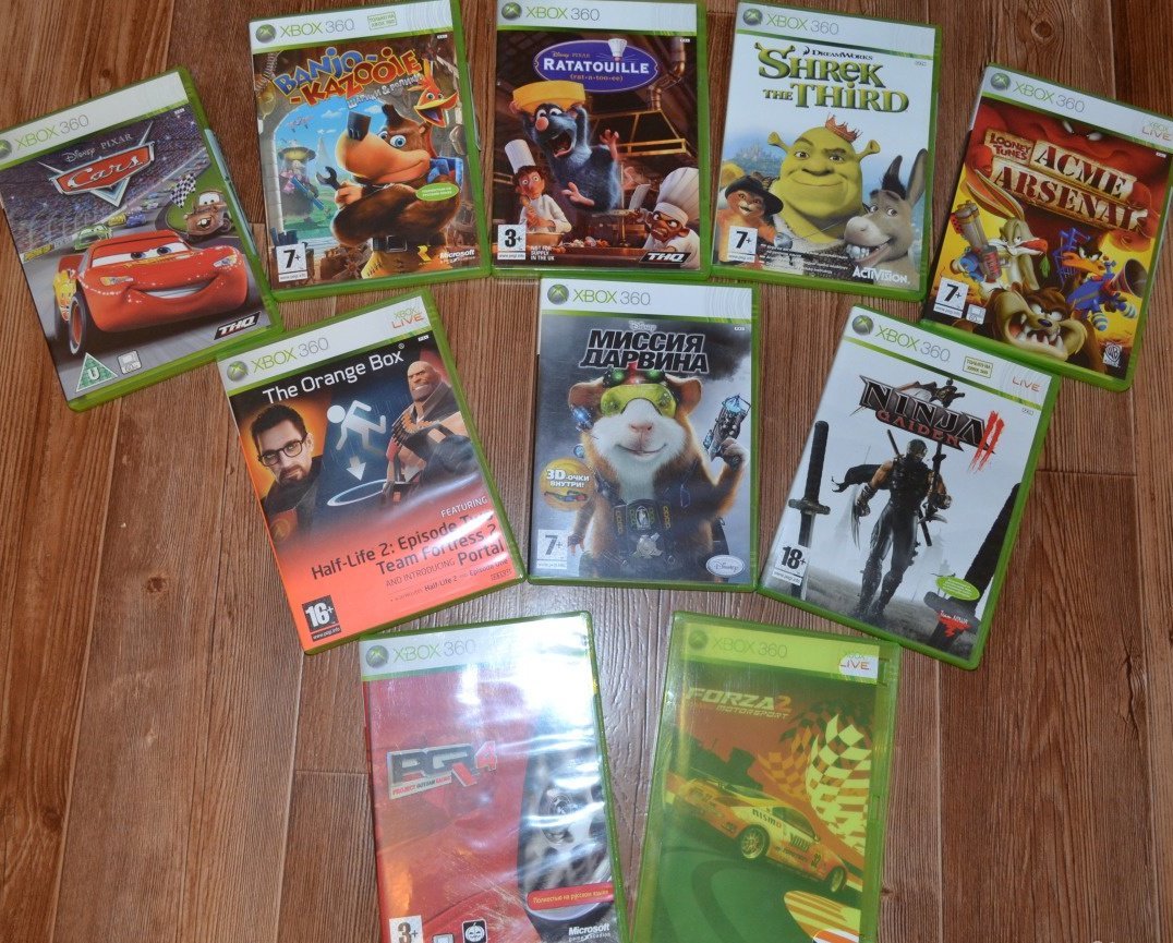 Продам Игры для XBOX 360 в Вологде, диски почта, Forza 2, PGR 4, Orange  box, Ninja Gaiden — Доска объявлений УниДоски