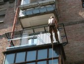 В Новосибирске, Обшивка отделка балкона снаружи, Утепление лоджииЧасто в жизни бывает