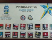 Продам коллекцию в Копейске, Хоккейные значки чемпионат мира 2012 года
