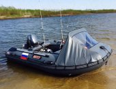 Продам лодку в Санкт-Петербурге, Лодка пвх Антей 380 Yamaha F15 4-х, т, прицеп