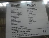В России, Газовая тепловая пушка Kroll PE 100 прямого нагрева, Стационарная, С корпусом