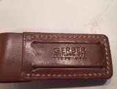 Продам нож в Москве, Кожаный чехол для складного ножа Gerber, практически новый, 12х5х3