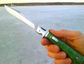 Продам нож в Краснодаре, автоматический выкидной Ручной Работы Вор, Сталь 95Х18 Рукоять