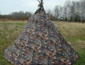 Продам палатку в Москве, Продается палатка типи вигвам цвет " дубовая листва