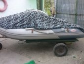 Продам лодку в Новокуйбышевске, Надувная лодка Badger FL300PW фанерный пол 2011г