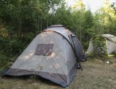 Продам палатку в Петергофе, 4-местную Outventure Twin Sky 4, Использовали 1 раз, Полный