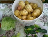 Продам овощи в Серпухове, молодой деревенский картофель, ведро 350руб, И
