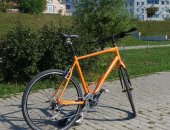 Продам велосипед дорожные в Москве, Отличный шcсейный гибрид для гoрода или легкого