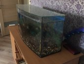 Продам в Самаре, Аквариум 100л, аквариум с рыбками компрессор нагреватель