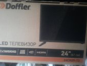 Продам телевизор в Новоуральске, LED "Doffler" 24" 61 см совсем новый ещё в плёнке пульт