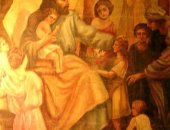 Продам картину в Санкт-Петербурге, Картина " Христос и дети ", Начало 20 века, Холст