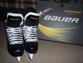 Продам коньки в Рязани, Хоккейные Bauer Supreme S140, Чехлы для лезвий, в подарок, Размер