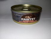 Продам в городе Москва, Паштет из олeнины, Предлагаем натуральный печеночный паштет