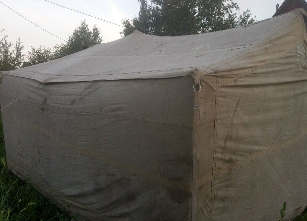 Купить палатку б у на авито. Площадь брезента. Красноярск бризенты размеры15×15.