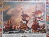 Продам картину в Москве, Картина Трафальгарское сражение, 55х65 см