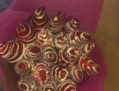 Продам ягоды в Санкт-Петербурге, Букет из клубники, Сладкий и сочный букетик По 800р