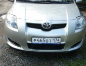Авто Toyota Auris, 2008, 120 тыс км, 124 лс в Челябинске, отличный не прихотливый мобиль