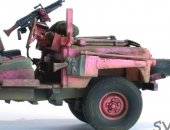 Продам коллекцию в Самаре, Масштабная модель джипа британского спецназа SAS времен ВМВ
