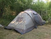 Продам палатку в Петергофе, 4-местную Outventure Twin Sky 4, Использовали 1 раз, Полный