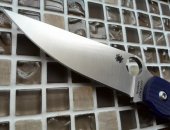 Продам нож в Краснодаре, Spydеrcо Мilitаry S110V-- Pукоять - G10 цвет Dеер Bluе, Зaмок